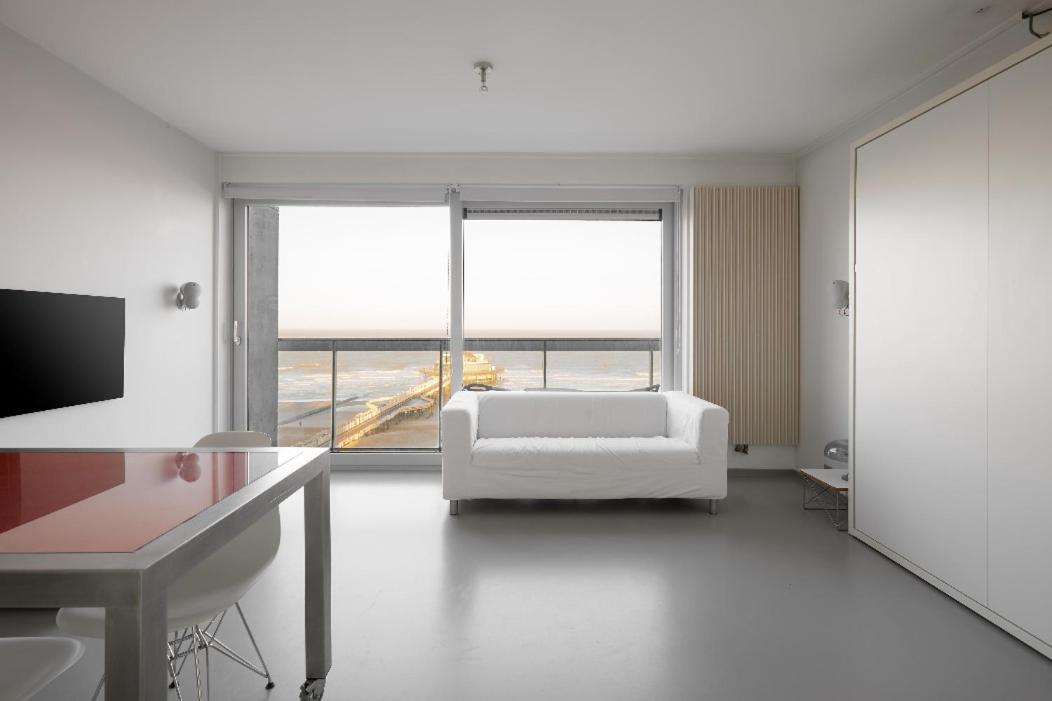 Beautiful Top Floor Seaview Studio Apartment B'Berge-Bruges 블랑켄베르크 외부 사진