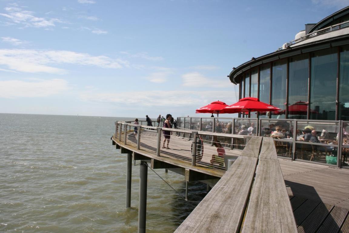 Beautiful Top Floor Seaview Studio Apartment B'Berge-Bruges 블랑켄베르크 외부 사진